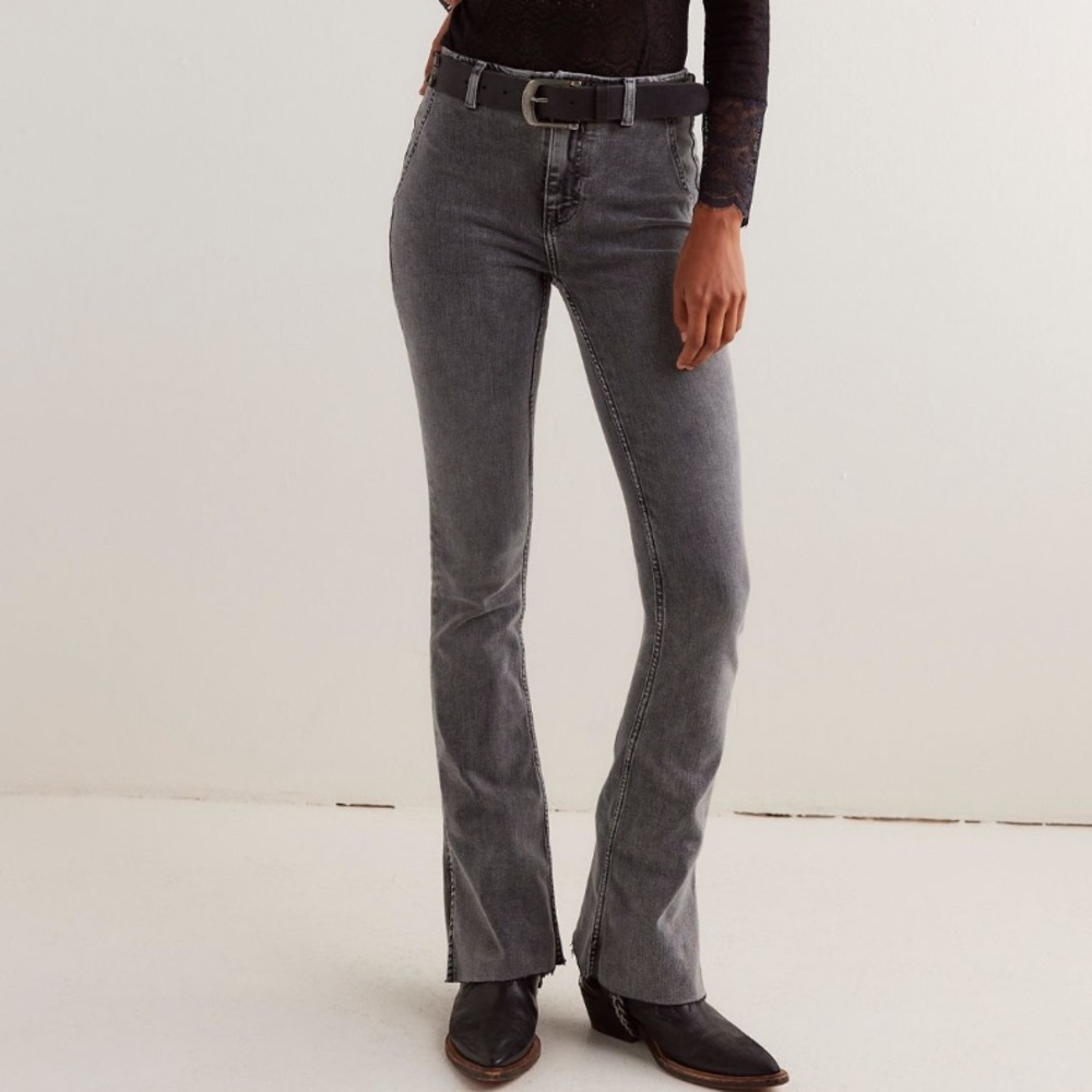 WE THE FREE Level Up Slit Bootcut